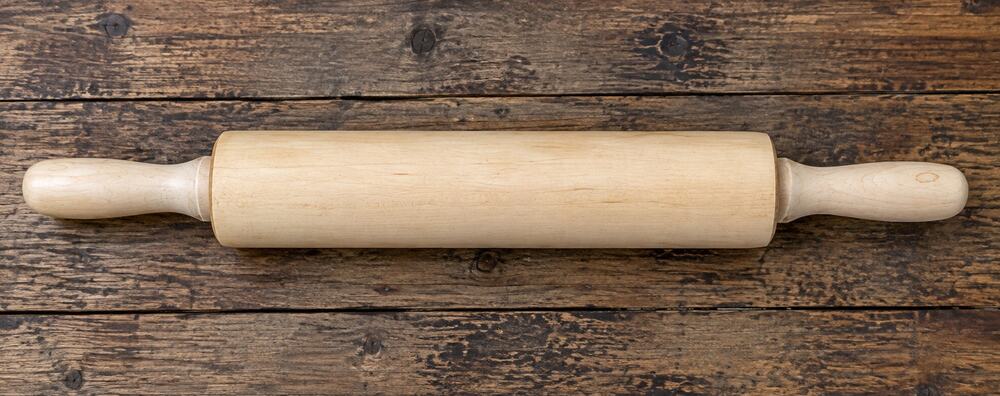J.K. Adams 21" Maple Wood Rolling Pin Gourmet Baker Pastry Made USA Vermont